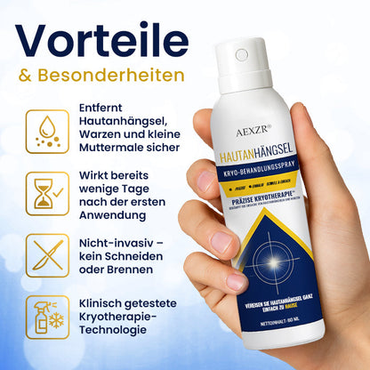 🌟 Offizieller Shop | AEXZR® Hautanhängsel-Kryo-Behandlungsspray