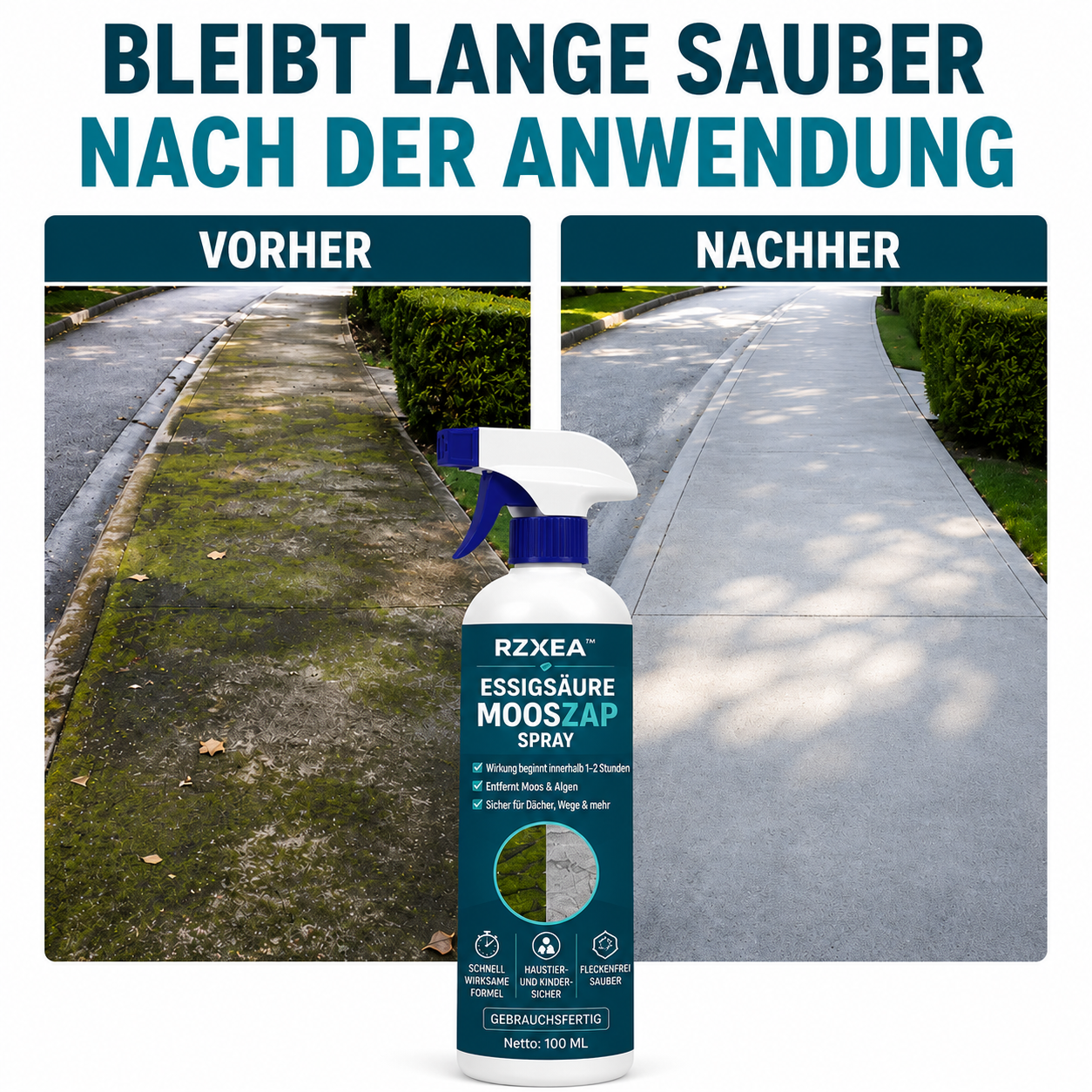 RZXEA™ Essigsäure Mooszap Spray