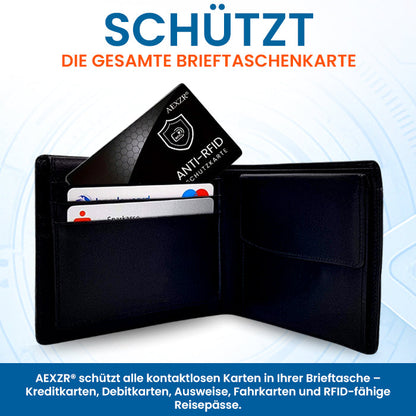 🌟 Offizieller Shop | AEXZR® Anti-RFID-Schutzkarte
