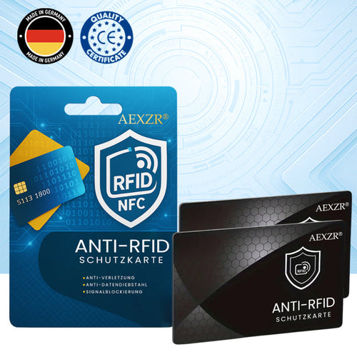 🌟 Offizieller Shop | AEXZR® Anti-RFID-Schutzkarte