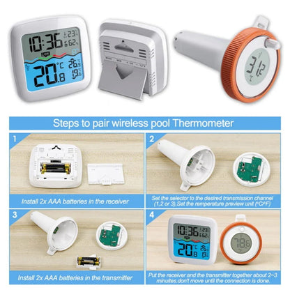 RZXEA™  Drahtloses Poolthermometer