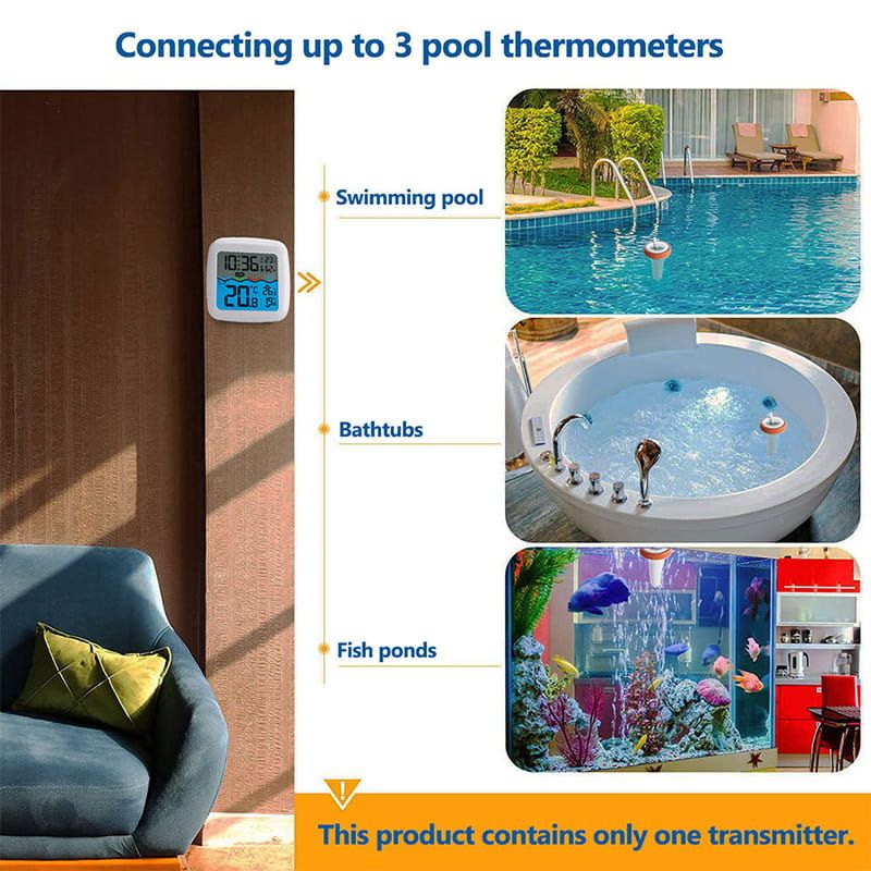 RZXEA™  Drahtloses Poolthermometer